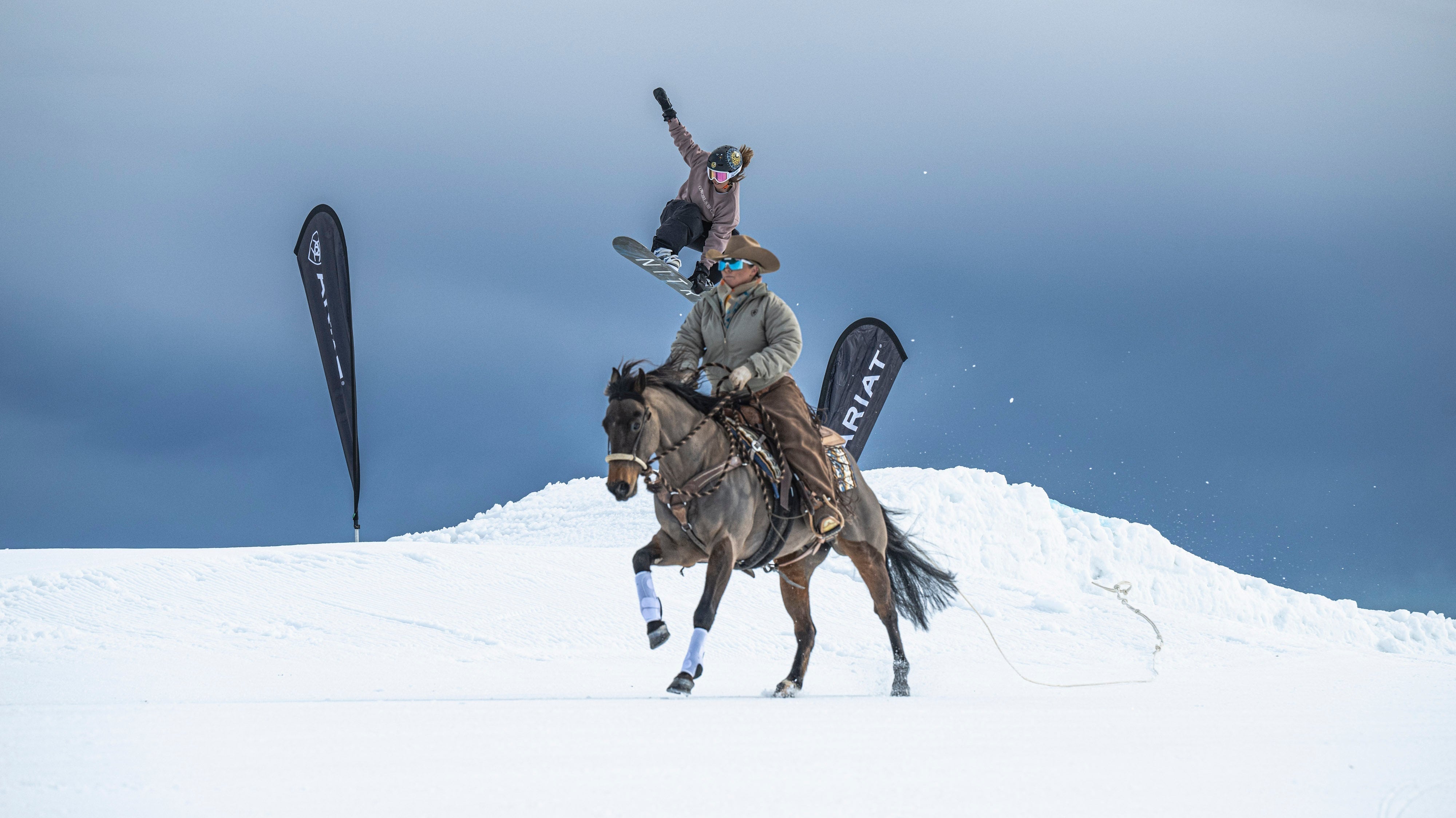 Skijoring Down Under