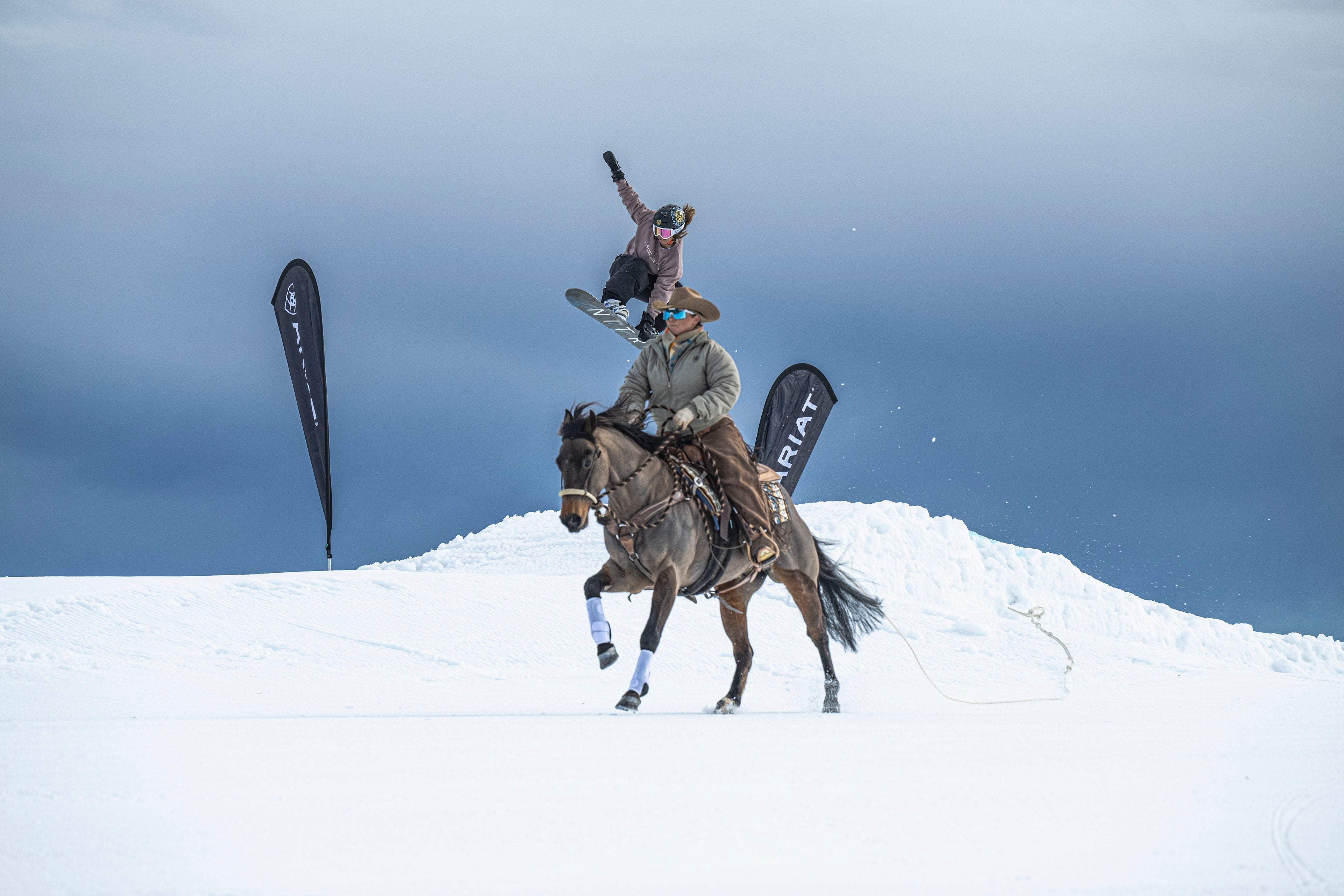 Skijoring Down Under