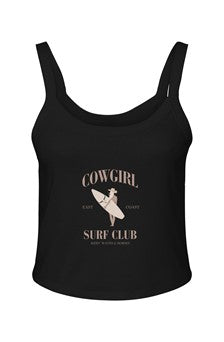 Micro Rib Spaghetti Strap Tank